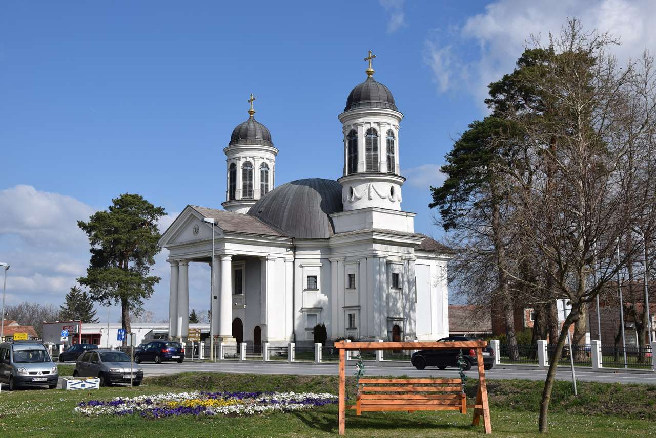 Suhopolje kyrka Kroatien pussel på nätet
