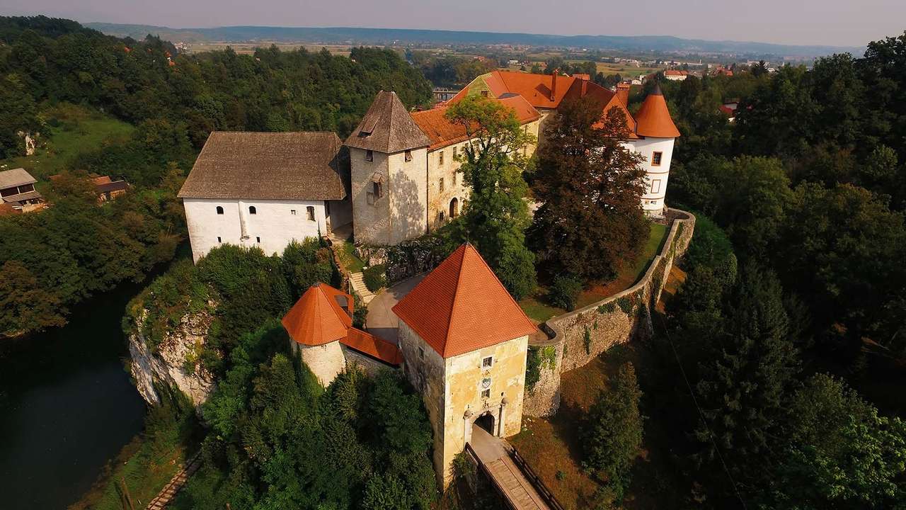 Κάστρο Ozalj Κροατία online παζλ