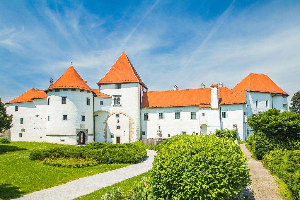 Замъкът Вараждин Хърватия онлайн пъзел