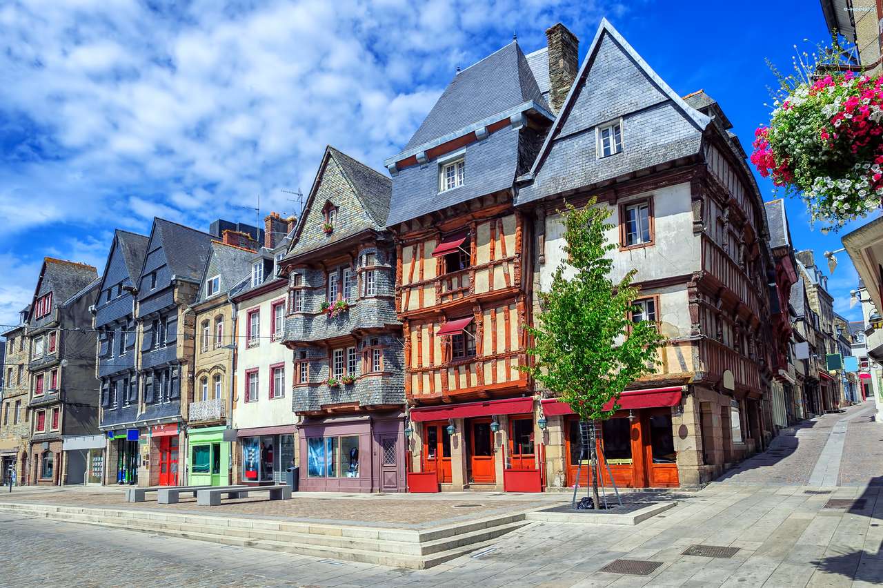 Häuser in Frankreich Online-Puzzle