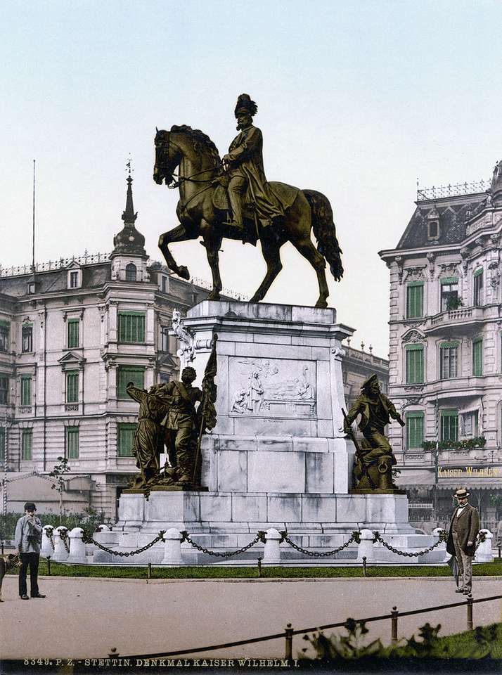 Monumento a Guilherme I em Szczecin quebra-cabeças online