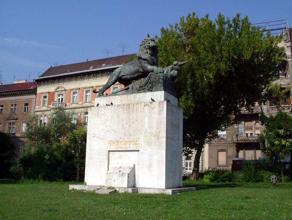 Denkmal für die Verteidiger der Festung Przemyśl in Budapest Online-Puzzle