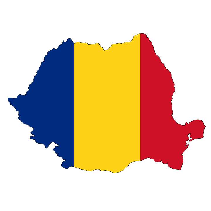 O mapa romeno quebra-cabeças online