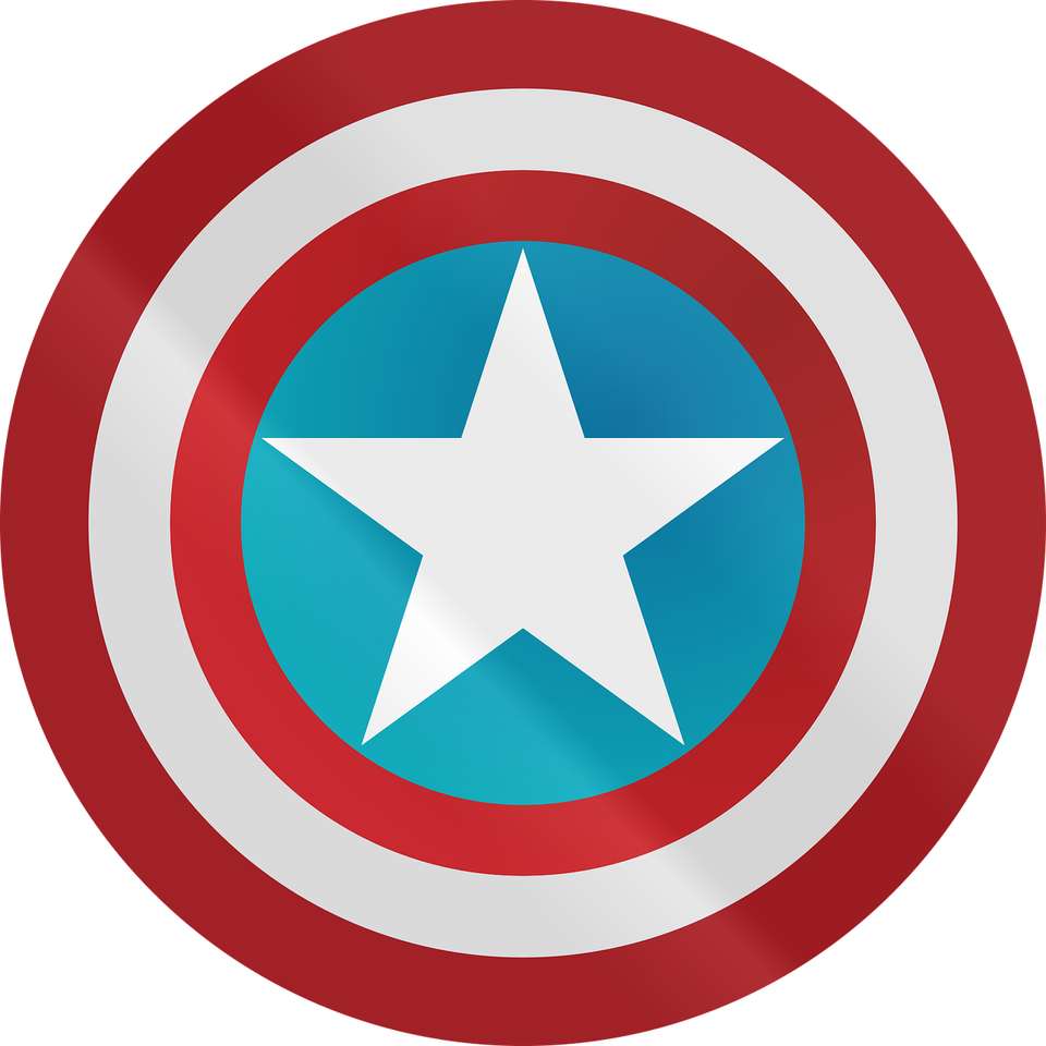 Captain America online παζλ