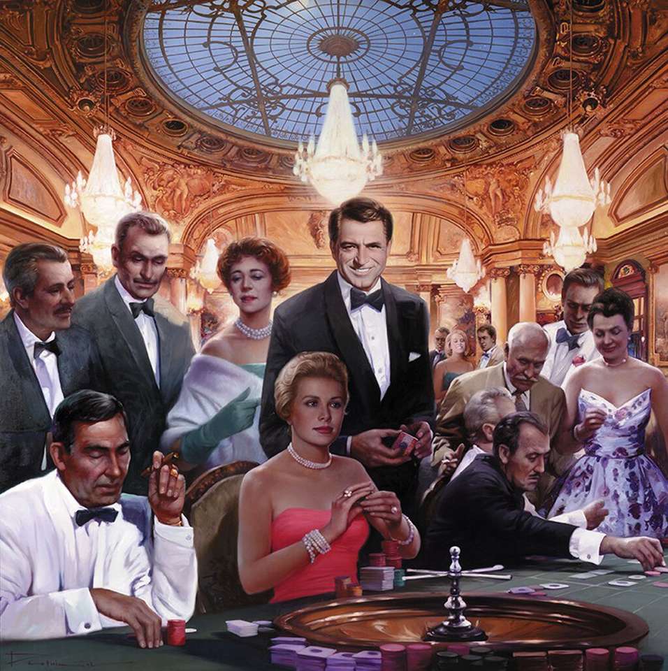 Le Casino de Monte-Carlo puzzle en ligne
