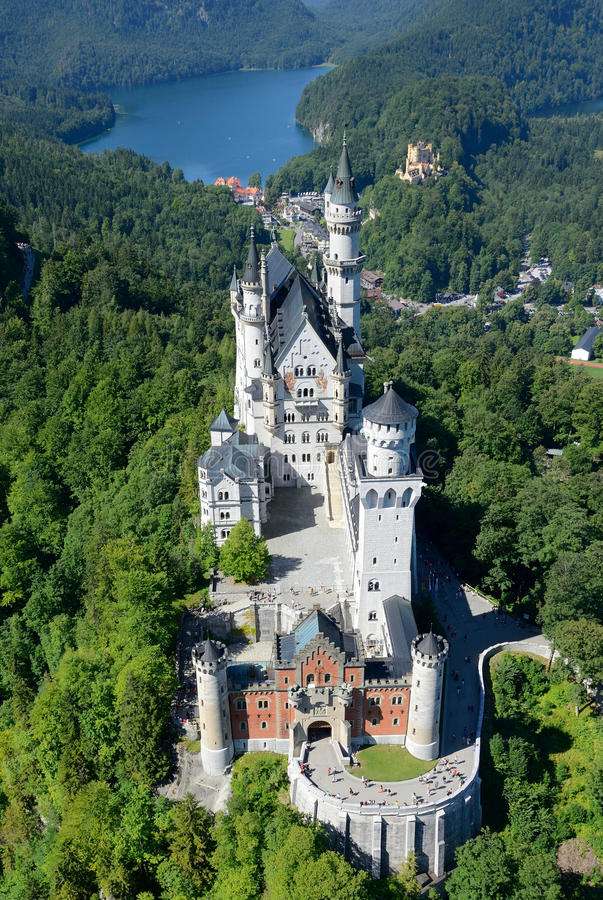 hrad v Bavorsku online puzzle