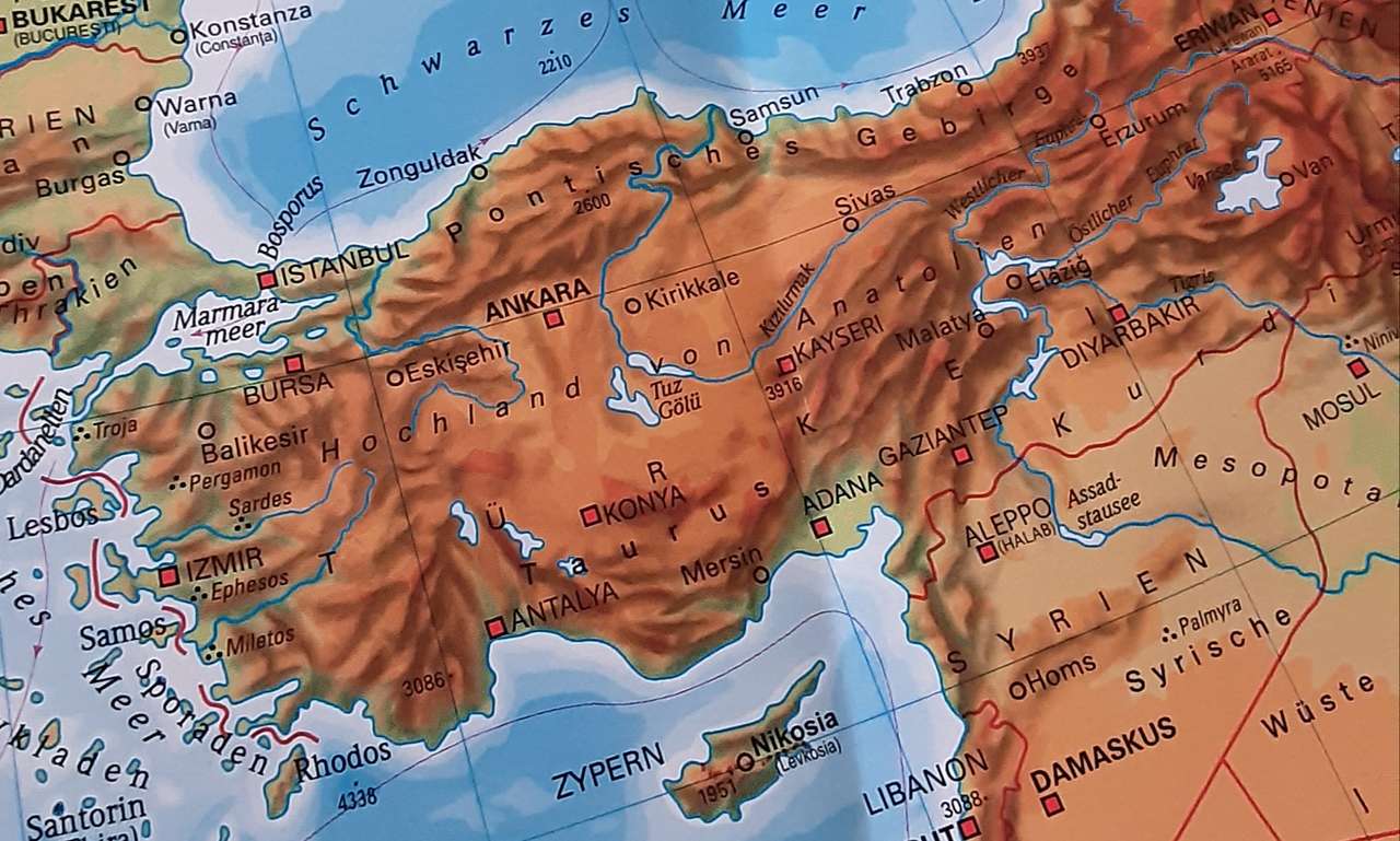 Die Türkei Puzzlespiel online