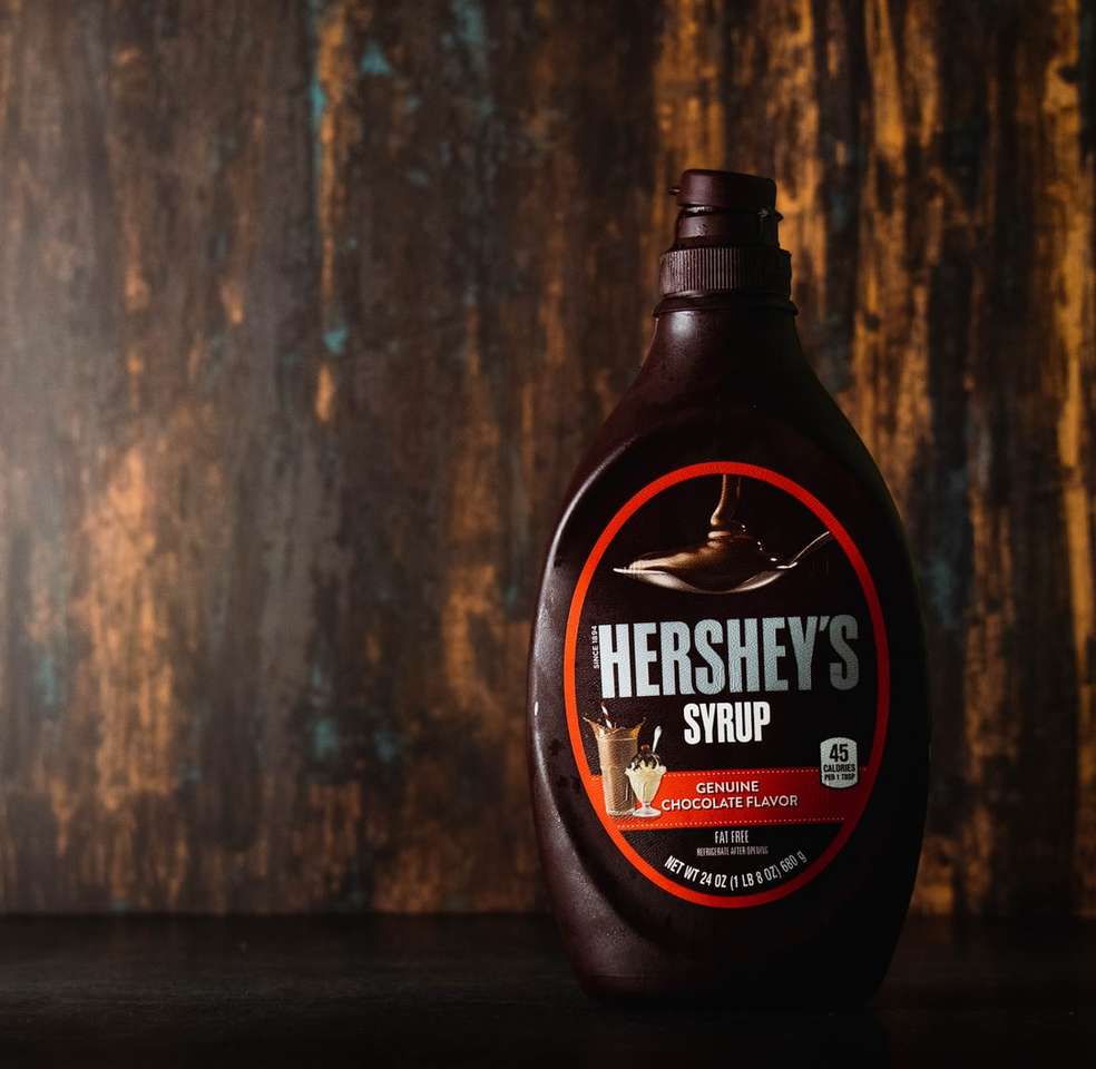 бутилка шоколадов сироп hersheys онлайн пъзел