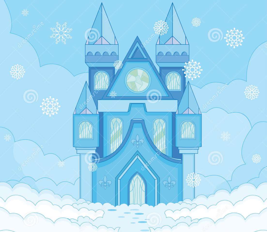 Castelul de gheață online puzzel