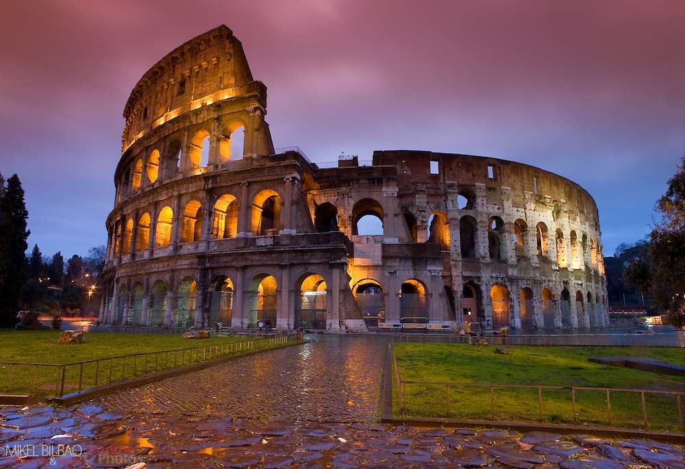 Roma una ciudad en Italia rompecabezas en línea