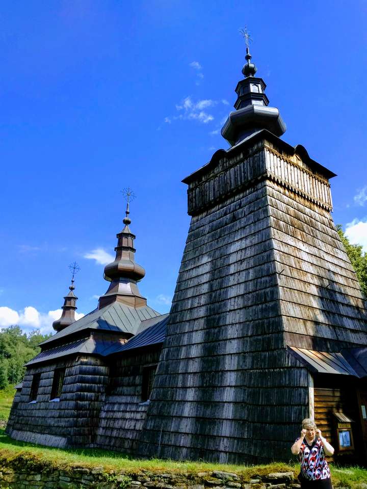 Régi ortodox templom online puzzle