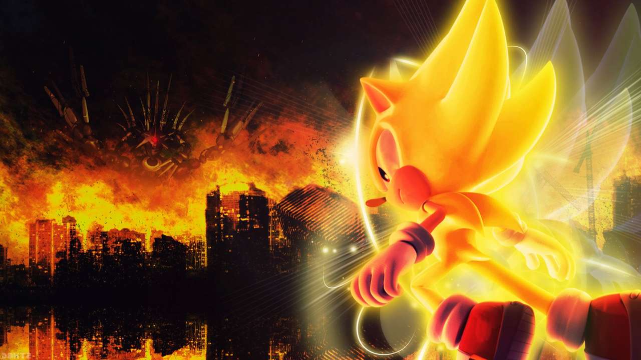 SUPER SONIC jigsaw puzzle online