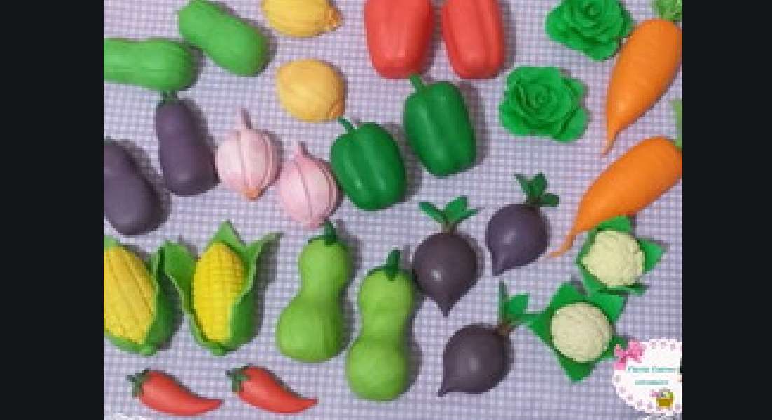 Geselecteerde groenten online puzzel