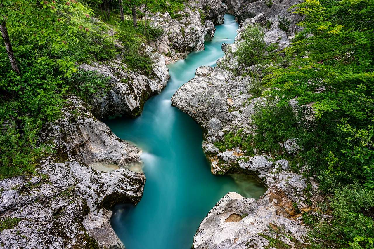 Valle dell'Isonzo in Slovenia puzzle online