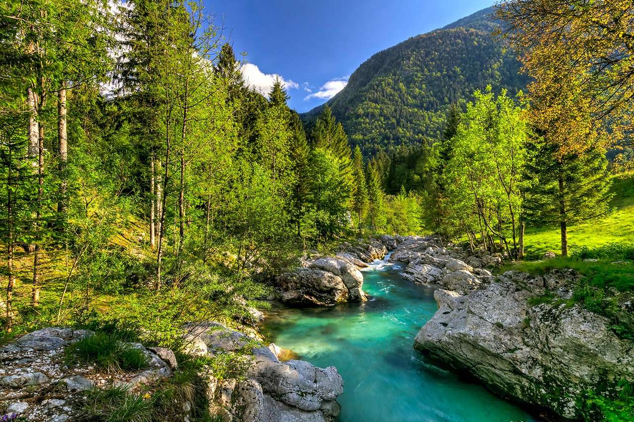 Triglav Nemzeti Park Szlovénia online puzzle