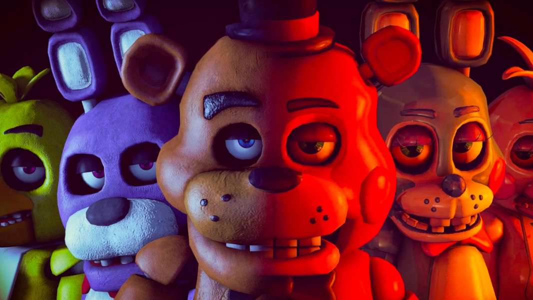 öt éjszaka Freddy-nél online puzzle