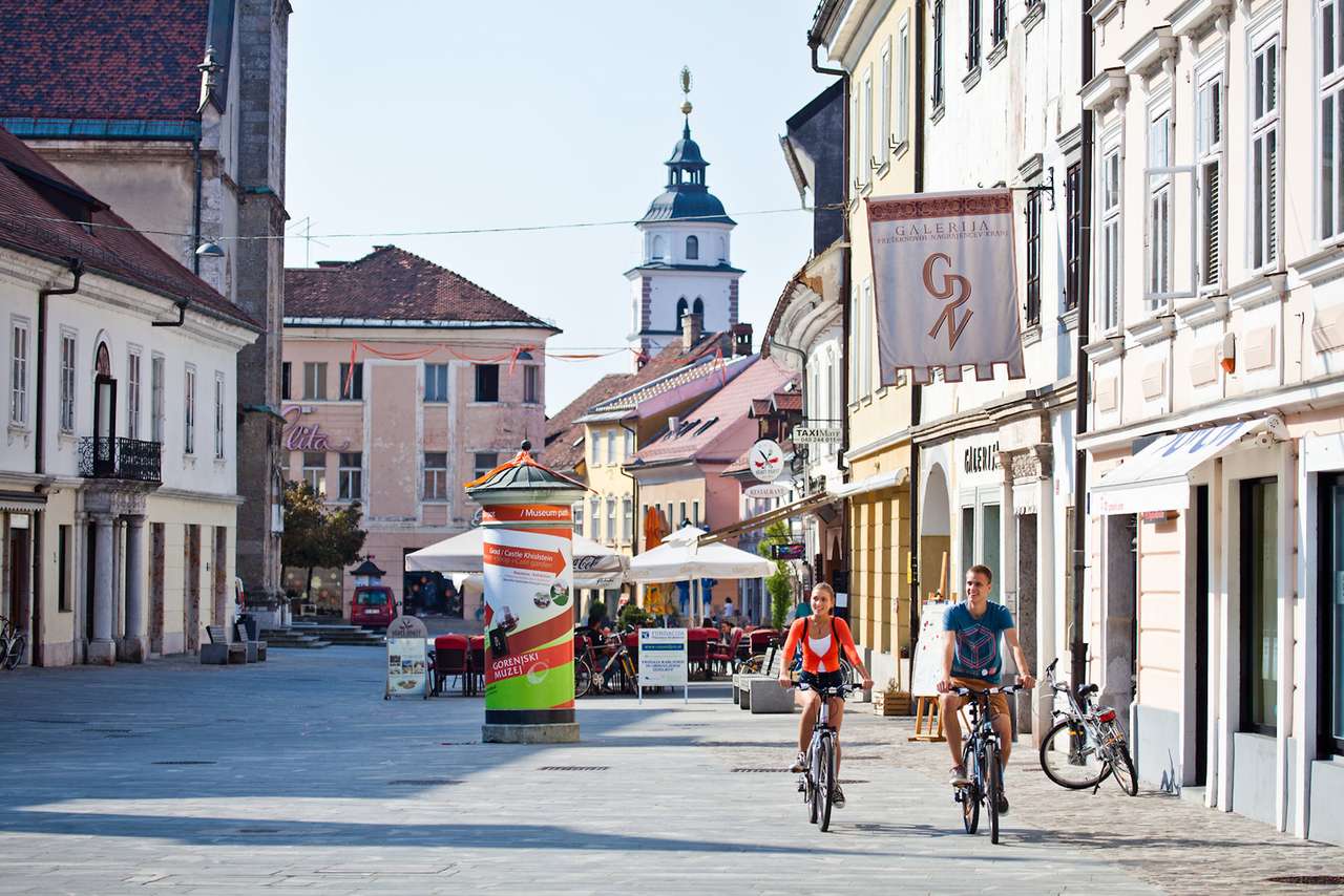 город Крань в Словении пазл онлайн