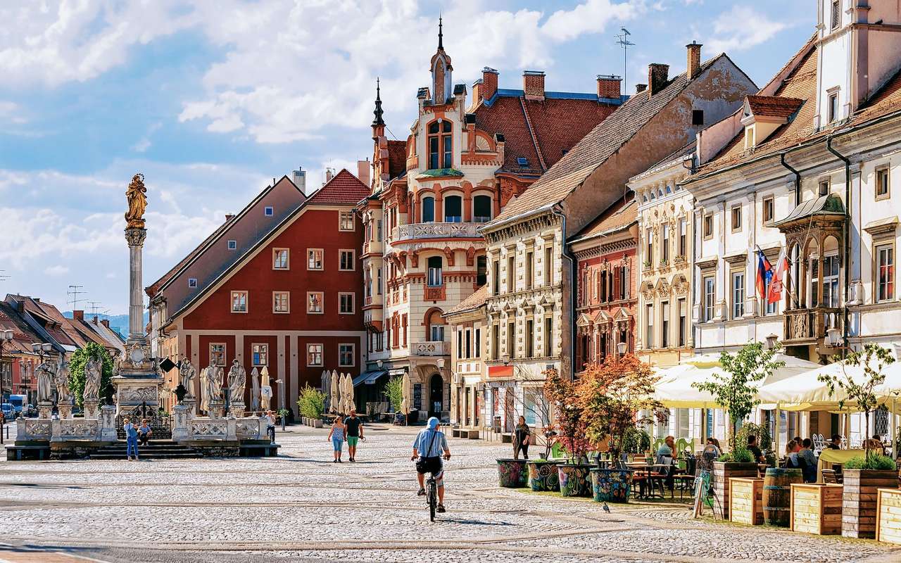 Maribor stad in Kroatië online puzzel