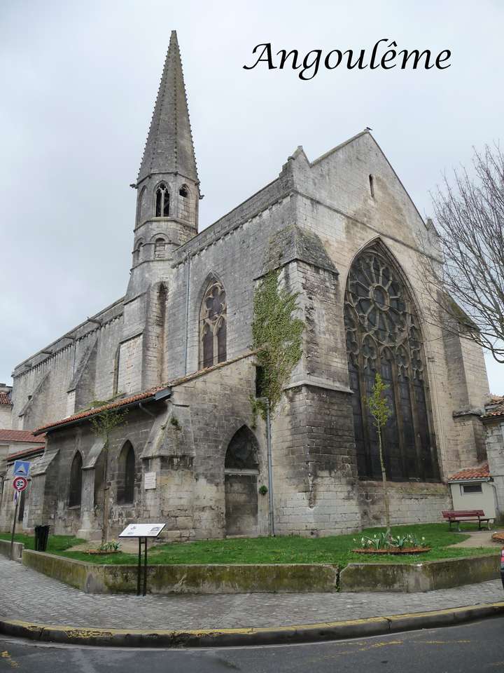 Angoulême Kirche Puzzlespiel online