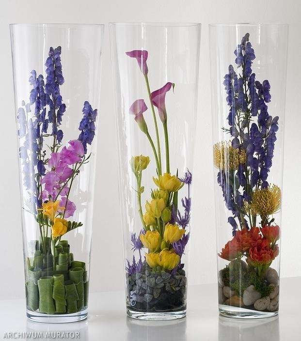 цветочные композиции в стекле пазл онлайн