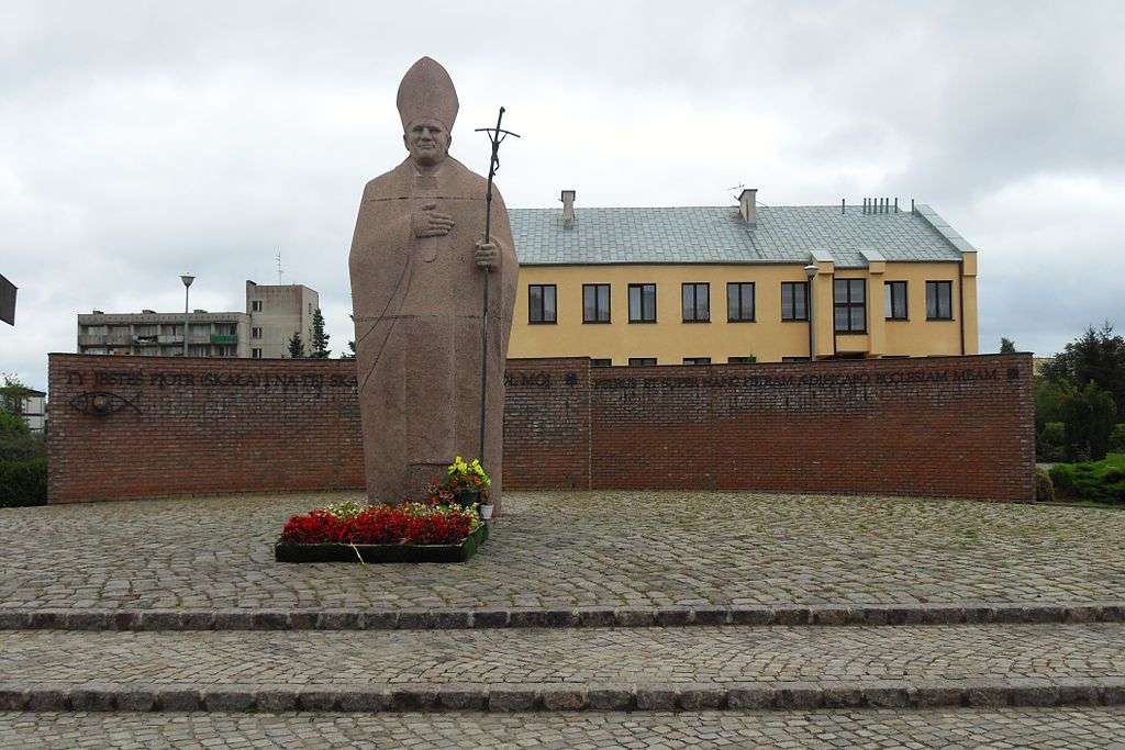 Monumenten van paus Johannes Paulus II legpuzzel online