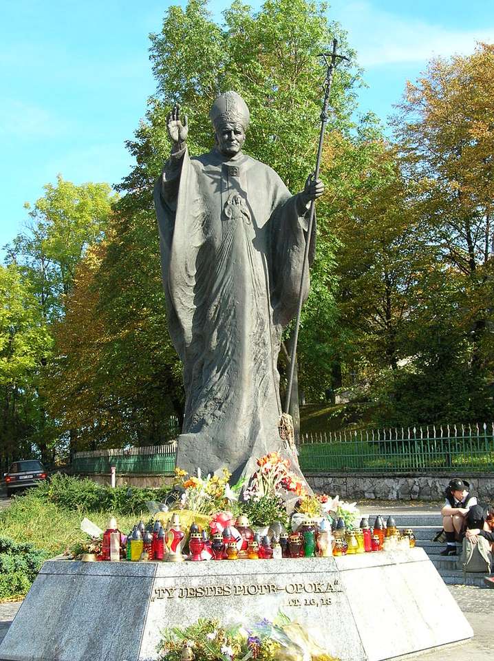 Monumentos del Papa Juan Pablo II rompecabezas en línea