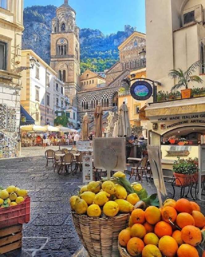 Italien. Amalfi. Pussel online