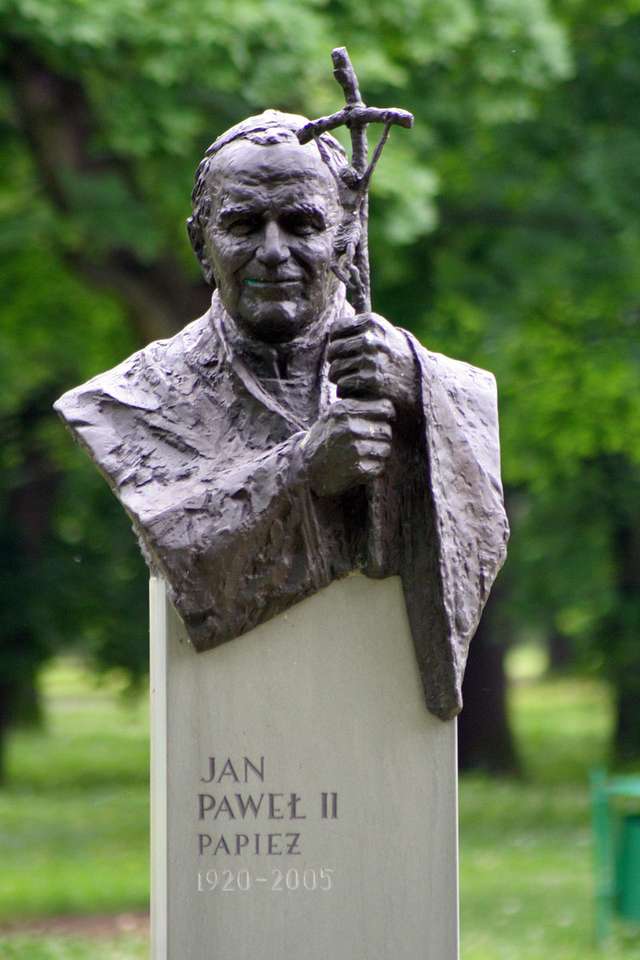 Påven Johannes Paulus II monument Pussel online