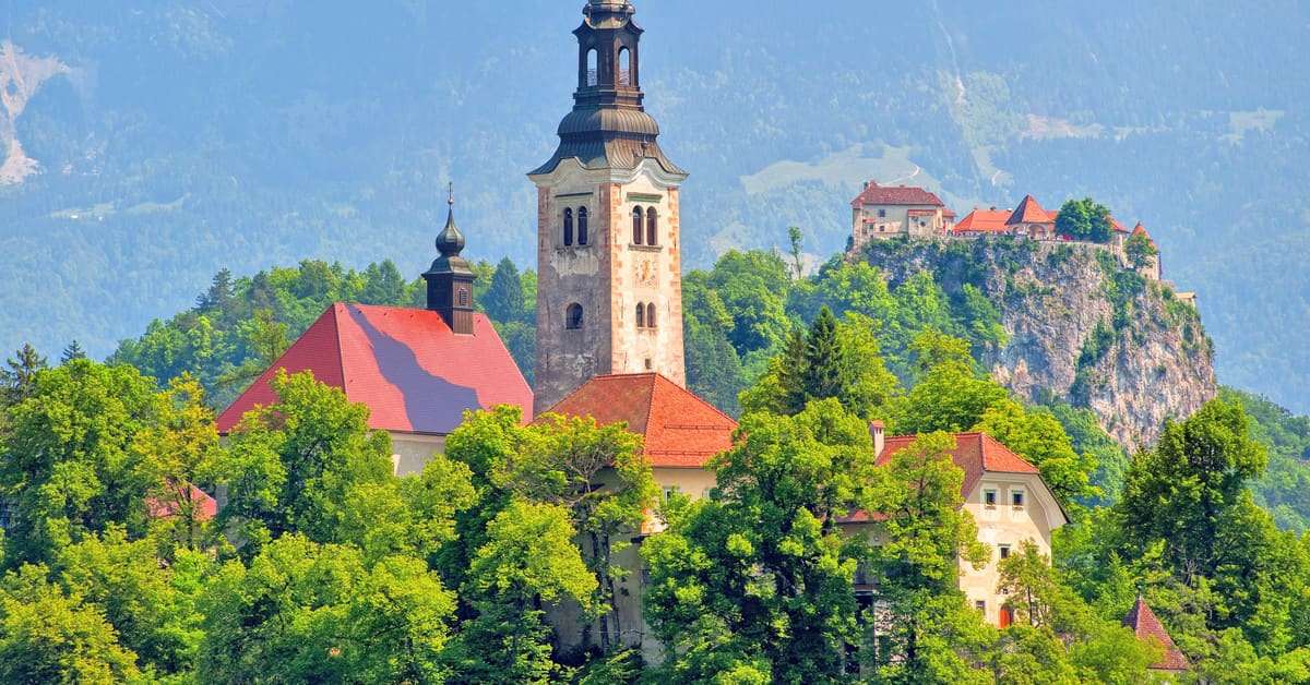 Ljubljana regio Slovenië online puzzel