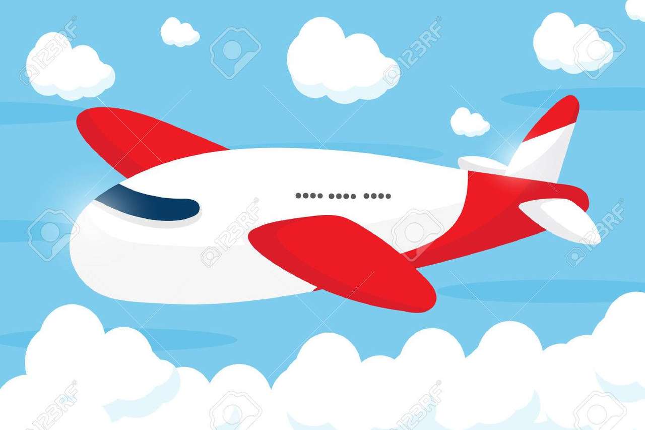 Пъзел със самолет онлайн пъзел