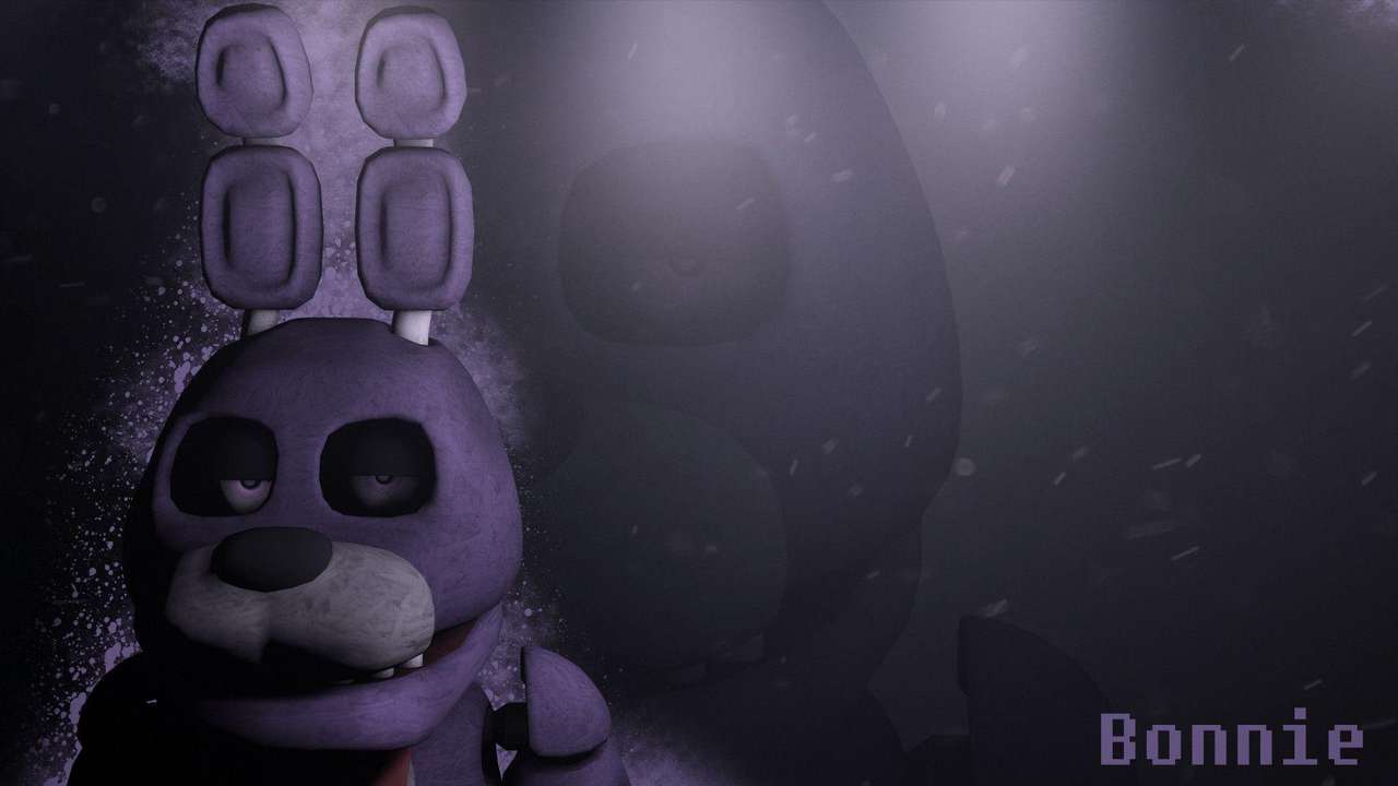 Fnaf 1 Bonnie Puzzlespiel online