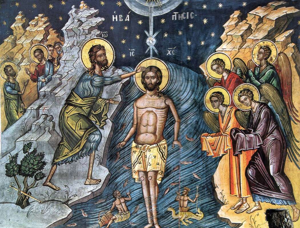 Το βάπτισμα του Θεού παζλ online