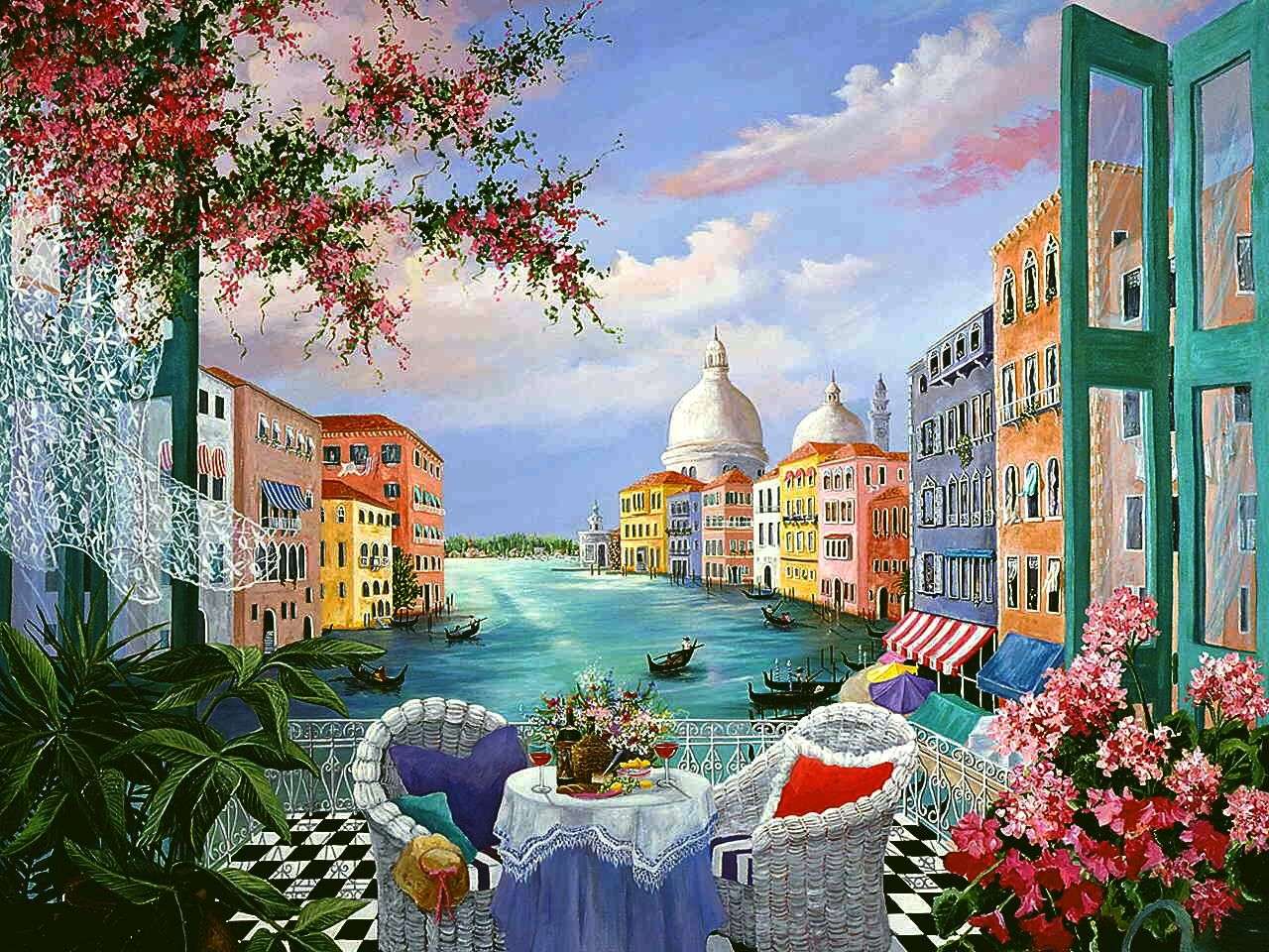 Venetian Afternoon jigsaw puzzle online