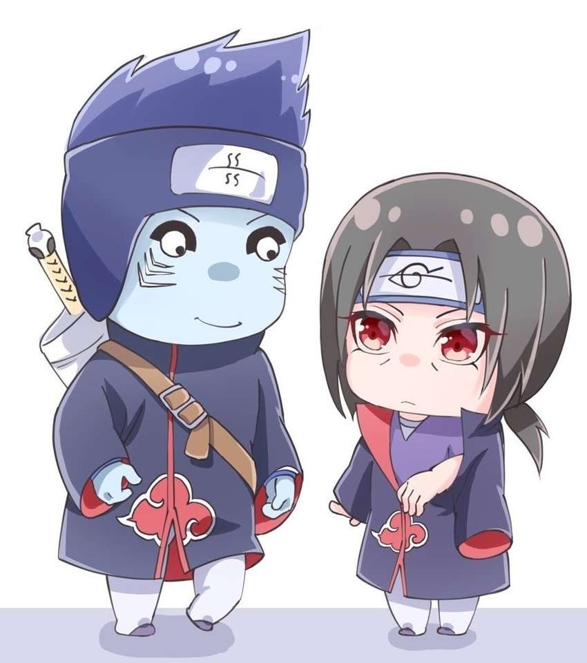 Mini Kisame et Mini Itachi puzzle en ligne