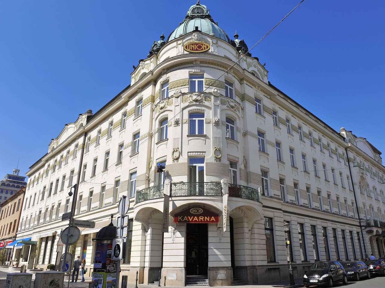 Lublaň Grand Hotel Union Slovinsko online puzzle