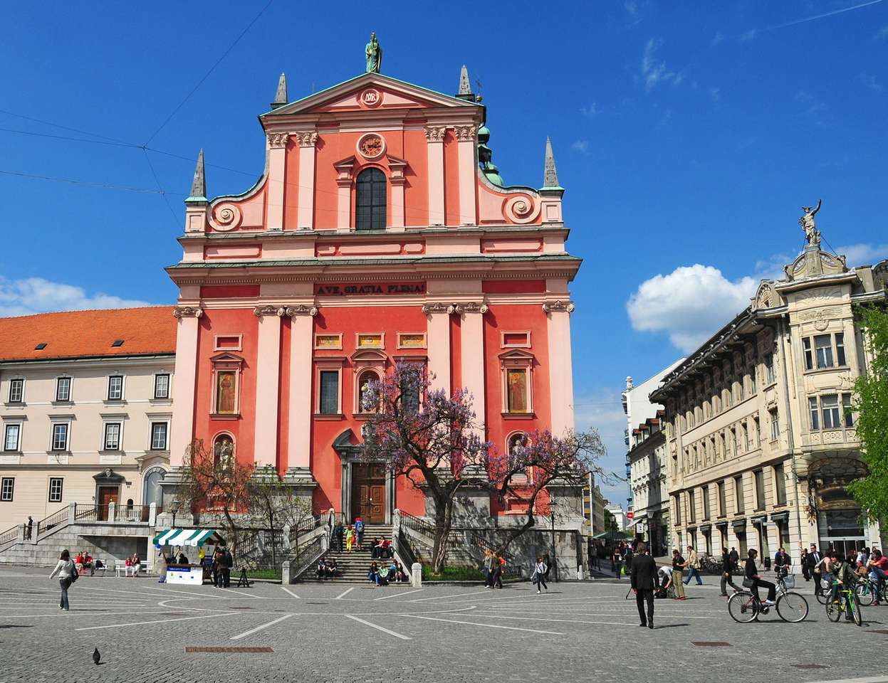 Ljubljana, Szlovénia fővárosa online puzzle