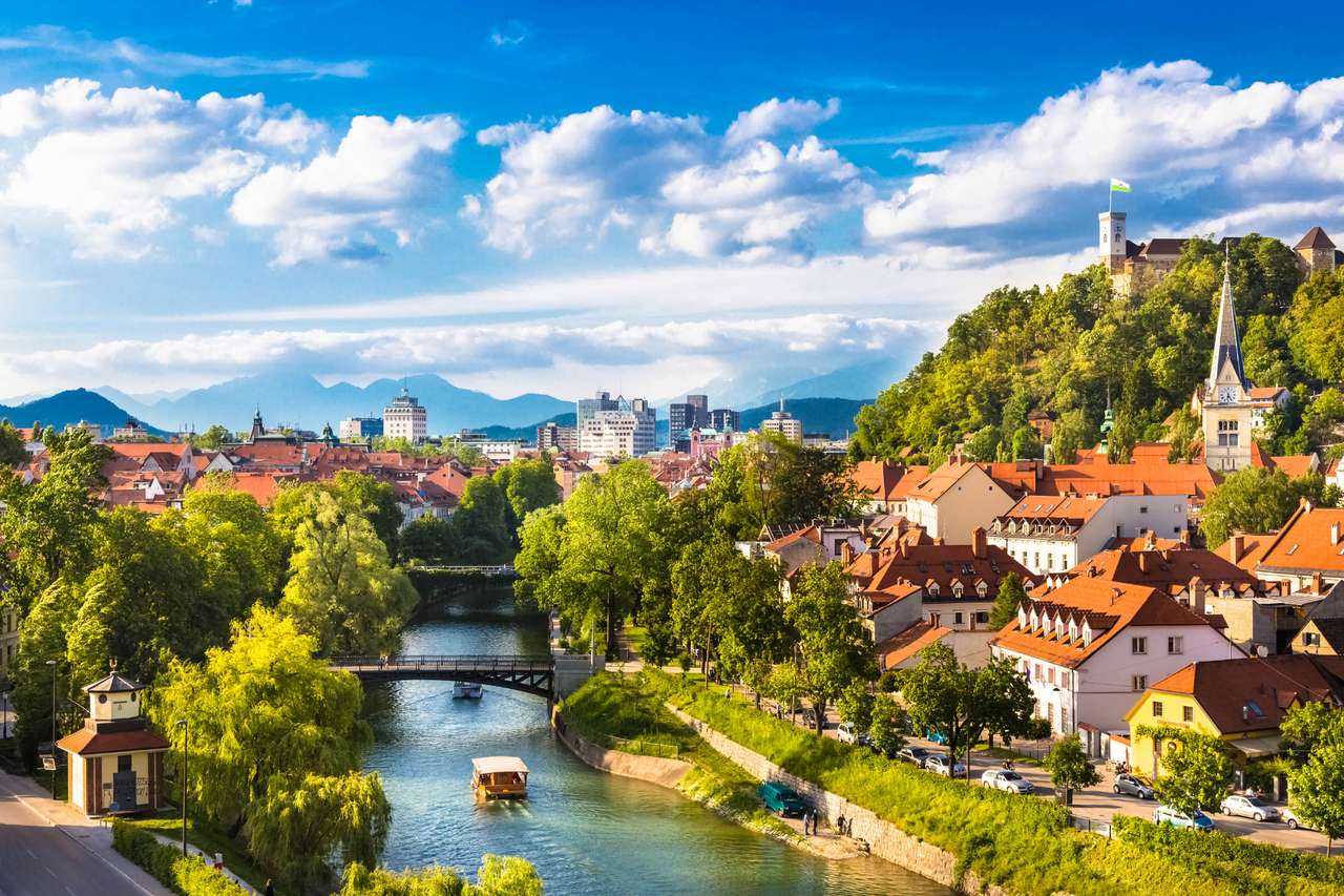 Ljubljana capital of Slovenia jigsaw puzzle online