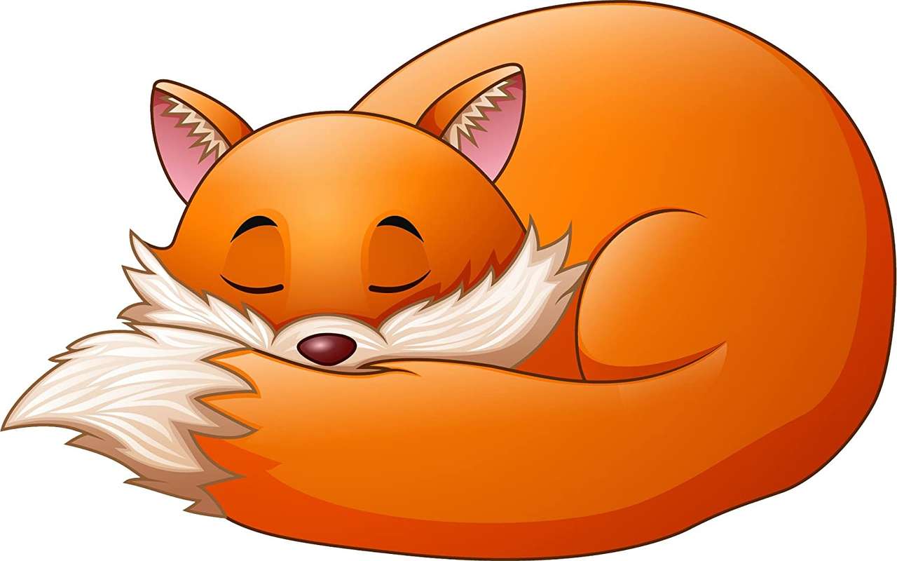 Der schläfrige Fuchs Puzzlespiel online
