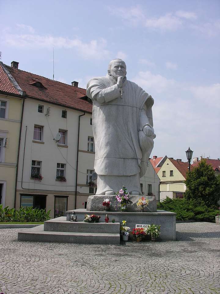 Denkmäler von Papst Johannes Paul II Online-Puzzle