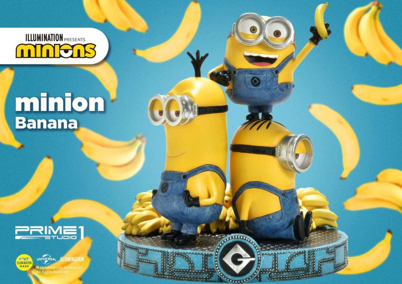 Minion banán puzzle kirakós online