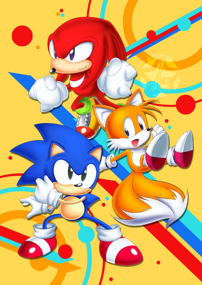 Sonic ma legpuzzel online