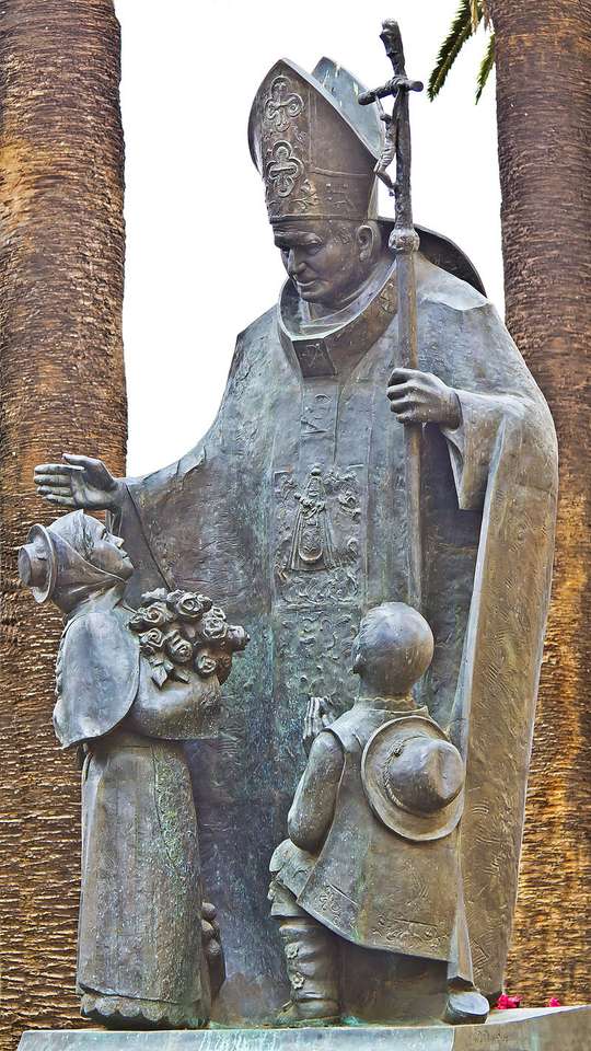 Паметник на папа Йоан Павел II (Сан Кристобал де Ла онлайн пъзел