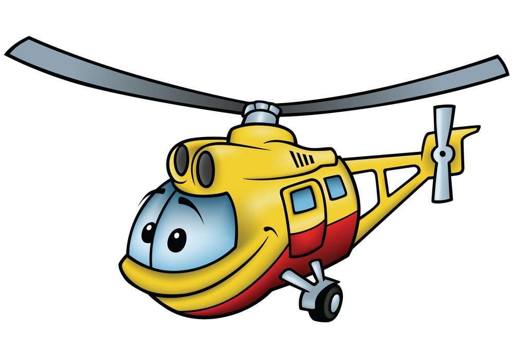 Helikopter puzzle online puzzle