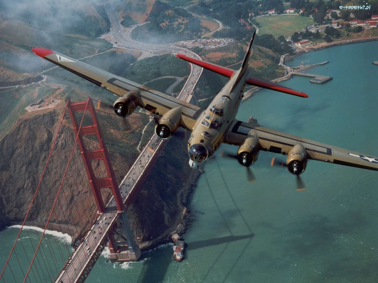 Golden Gate-bron pussel på nätet
