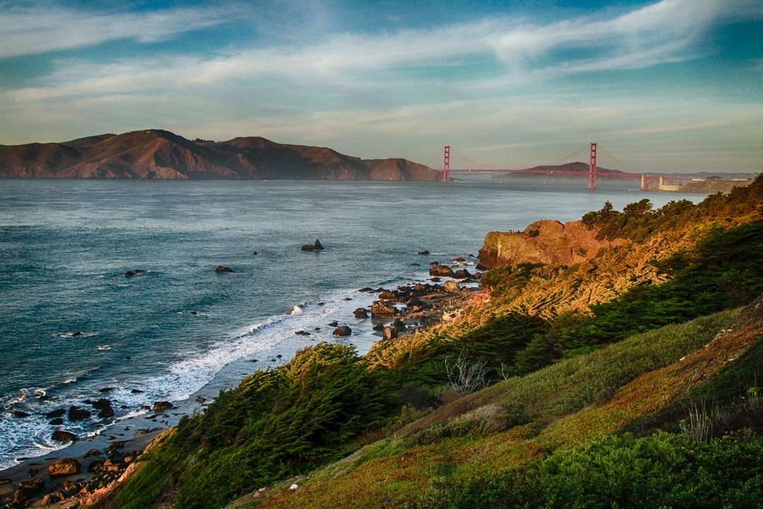 мост Золотые Ворота Сан-Франциско Калифорния онлайн-пазл