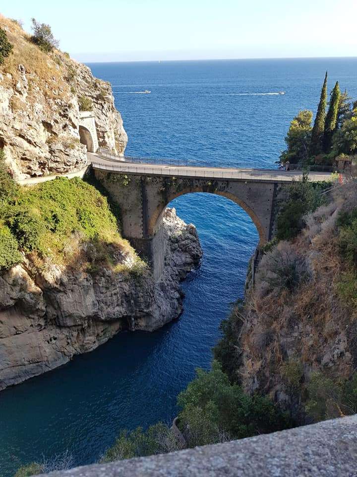 Fiordo di Furore Amalfi Coast Италия онлайн пъзел