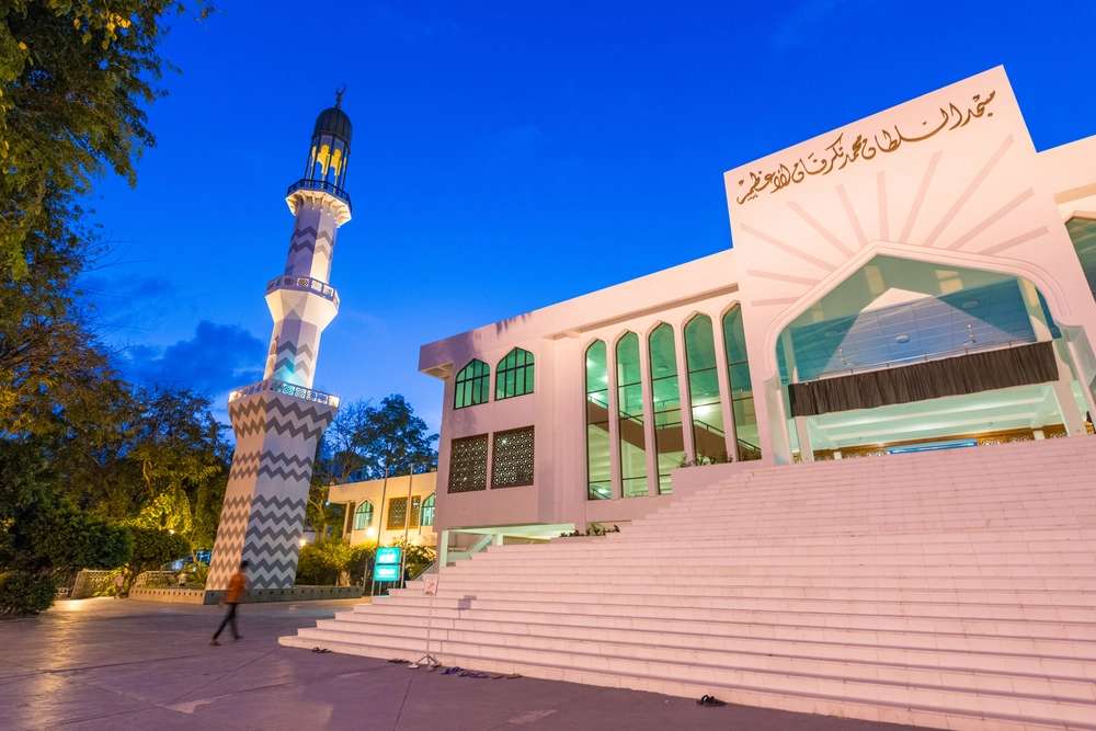 джамия на Малдивите онлайн пъзел