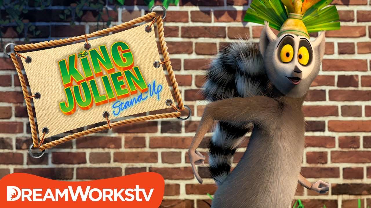 King Julien stand up too much booty? online puzzle