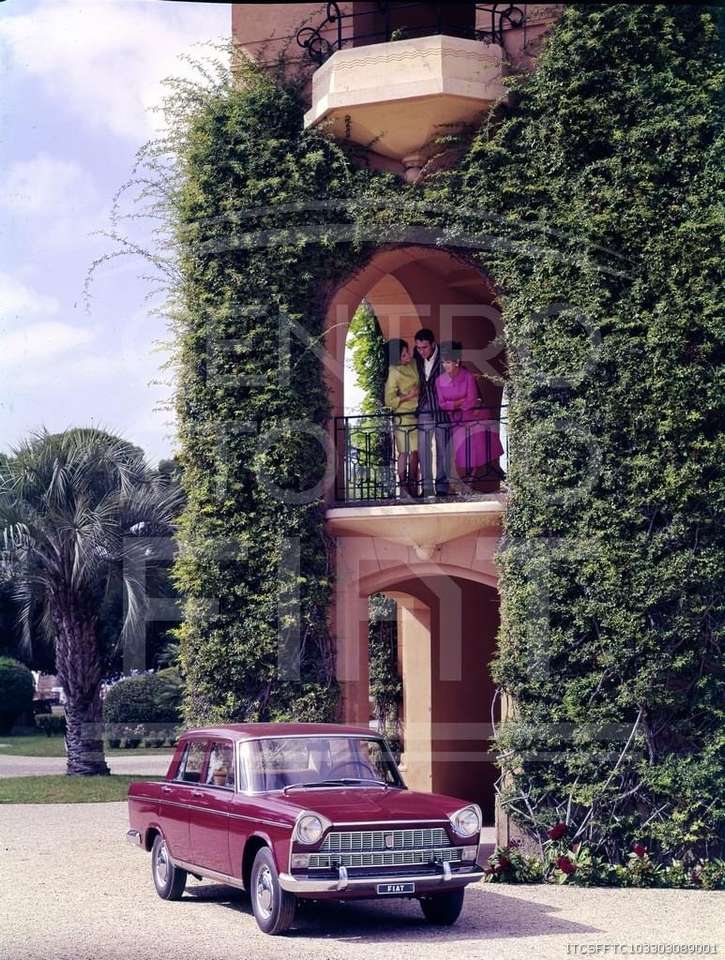Fiat 1500 1950-х років Турин Італія онлайн пазл