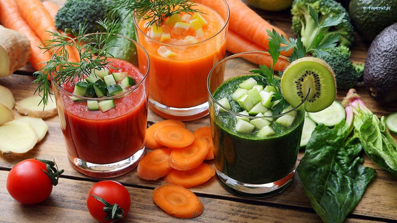 grönsaksjuice Pussel online